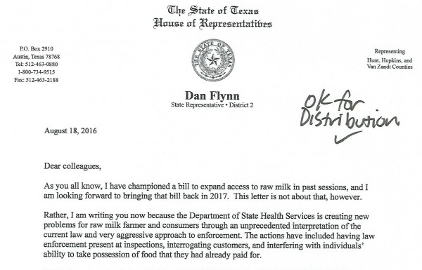 cropped letter from flynn